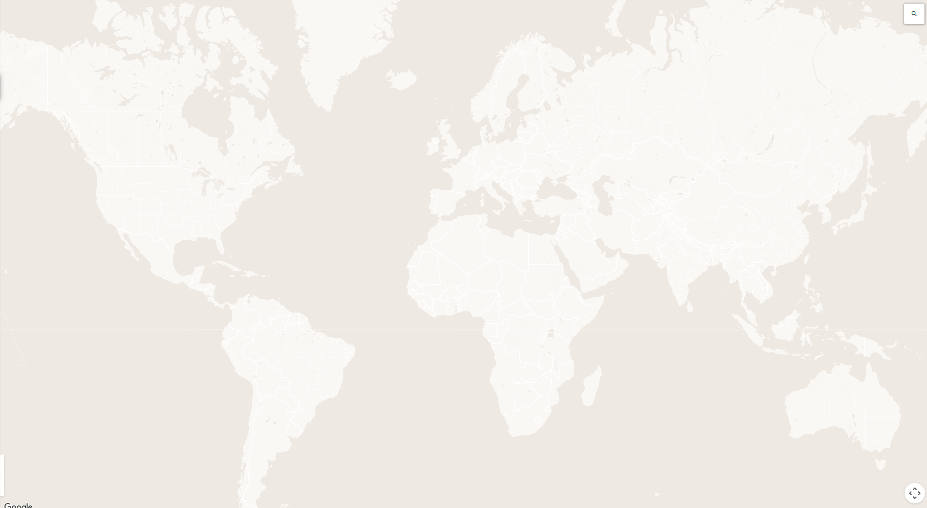 World map with Ananta Villas partners